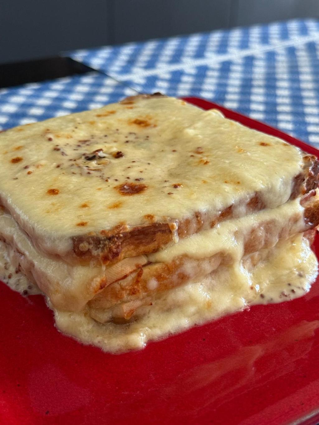 Croque-Monsieur XXL façon pain perdu&nbsp;🥪🧀✨